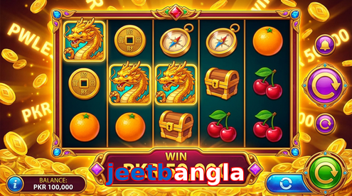 Main screen of Jeetbangla pg page for PK players